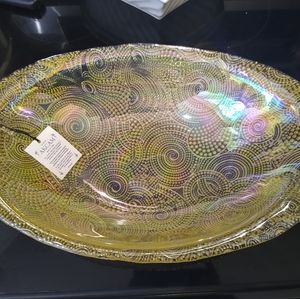 AKCAM Handmade Glass Bowl NWT